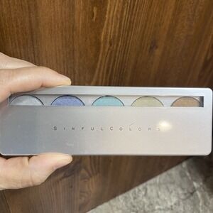 Sinful‎ Colors Eye Shadow Palette #4 Cool #3804 Rare Eyeshadow